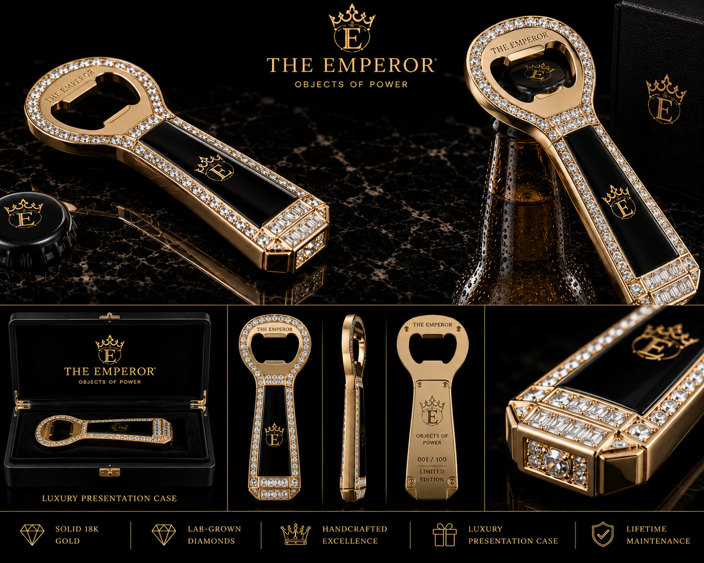Emperor Bottle Opener