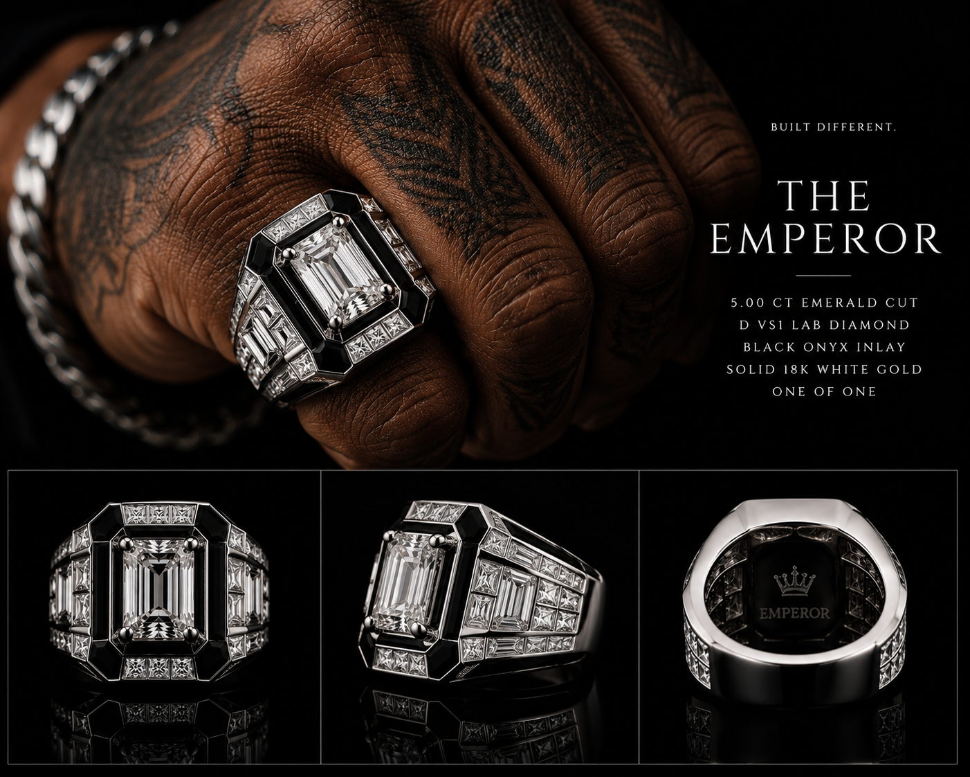 The Emperor — 5ct Onyx